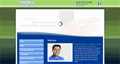 Desktop Screenshot of chiropracticfitnesserie.com